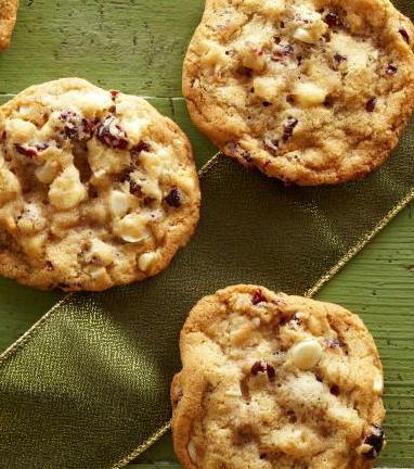 Macadamia chocolate Cranberry cookies.